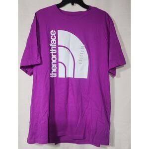 North face men's XXL purple shirt NWT